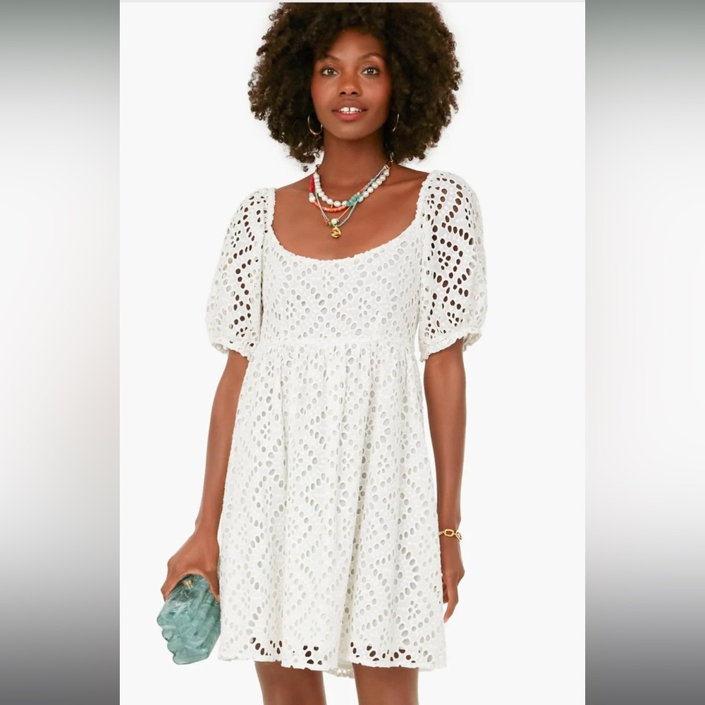 Tuckernuck White Eyelet Abigail Dress- New!